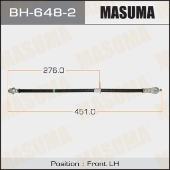 Тормозной шланг BH-648-2 Masuma фото 1