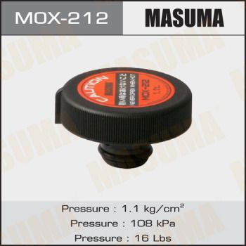 Купити MOX-212 Masuma Кришка розширювального бачка Авенсіс (Т25, Т27) (1.6, 1.8, 2.0, 2.2)