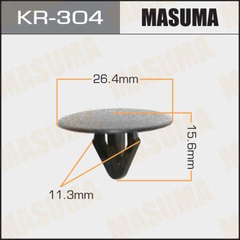 Клипса автомобильная KR-304 Masuma фото 1