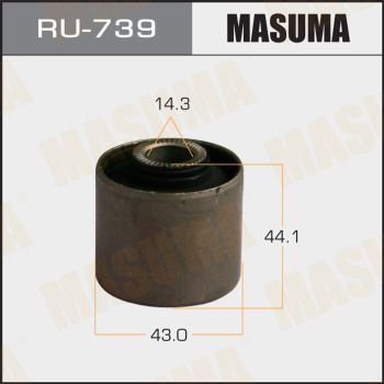 Купить RU739 Masuma - Сайлентблок CROWN, GS450H/ GRS200, GWS191 rear up