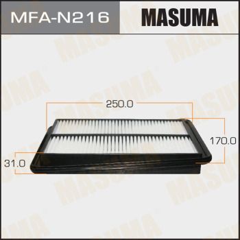 Купити MFA-N216 Masuma Повітряний фільтр  Х-Трейл (1.6 dCi, 2.0, 2.0 ALL MODE -i)