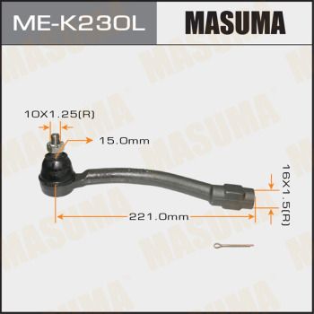 Купити ME-K230L Masuma Рульовий наконечник Ceed (1.4 CVVT, 1.6 CRDi 128, 1.6 CVVT)