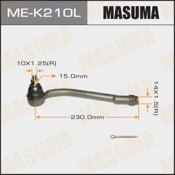 Купити ME-K210L Masuma Рульовий наконечник Elantra (1.6, 2.0)
