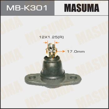 Купити MB-K301 Masuma Шарова опора Акцент (1.4 GL, 1.5 CRDi GLS, 1.6 GLS)