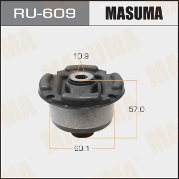 Втулка стабілізатора RU-609 Masuma фото 1