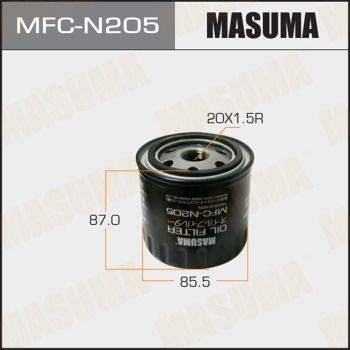 Масляний фільтр MFC-N205 Masuma –  фото 1