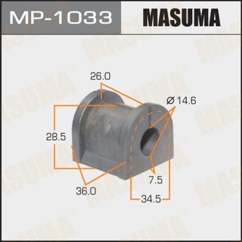 Купити MP-1033 Masuma Втулки стабілізатора Outlander 1 (2.0, 2.0 4WD)