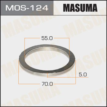 Купить MOS-124 Masuma Прокладки глушителя СХ-7 2.3 MZR DISI Turbo