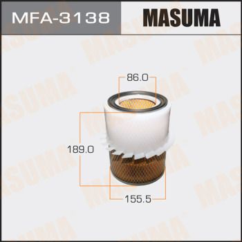 Повітряний фільтр MFA-3138 Masuma –  фото 1