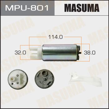 Купить MPU-801 Masuma Топливный насос Mazda 6 (GH, GY) (1.8, 2.0, 2.3, 2.5)