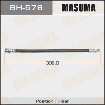 Купити BH-576 Masuma Гальмівний шланг Лансер Х (2.0 EVO 4WD, 2.0 Ralliart 4WD)