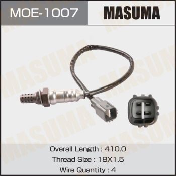 Купити MOE-1007 Masuma Лямбда-зонд Королла 110 (1.6, 1.6 Aut., 1.8 4WD)