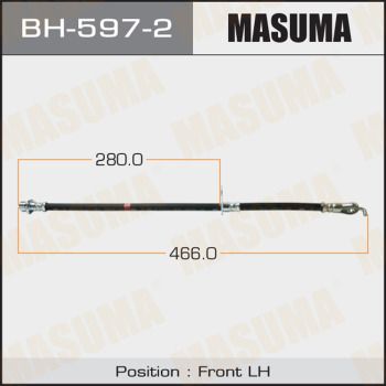 Купити BH-597-2 Masuma Гальмівний шланг Ленд Крузер 200 (4.5 D4-D, 4.6 V8, 4.7 V8)