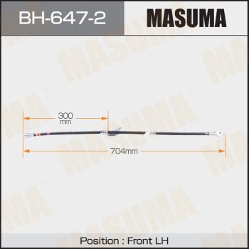 Тормозной шланг BH-647-2 Masuma фото 1