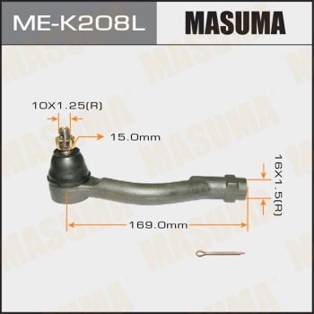 Купити ME-K208L Masuma Рульовий наконечник Tucson (2.0, 2.0 CRDi, 2.7)