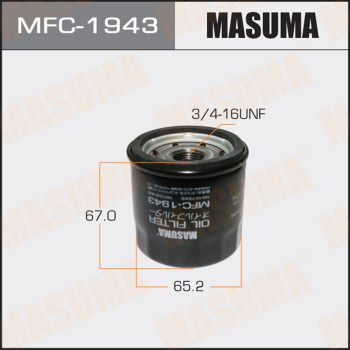 Купить MFC-1943 Masuma Масляный фильтр  Авео 1.2