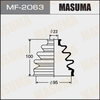 Пыльник ШРУСа MF-2063 Masuma фото 1