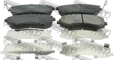 Купить 0801-G12F Febest Тормозные колодки передние Subaru 