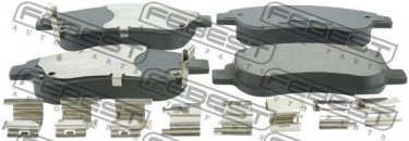 Купить 0301-REF Febest Тормозные колодки передние CR-V (2.0, 2.2, 2.4) 