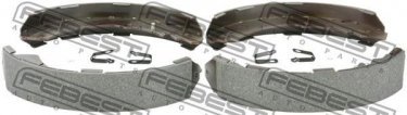 Купити 0402-KB4TR Febest Гальмівні колодки задні Pajero Sport 2 (2.5, 3.2, 3.5) 