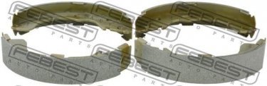 Купить 0502-GFR Febest Тормозные колодки задние Mazda 626 (1.8, 2.0) 