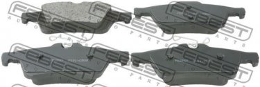Купить 2101-CBSR Febest Тормозные колодки задние Mazda 5 (1.8, 2.0, 2.3) 