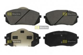 Купить BD S544 StarLine Тормозные колодки передние Лагуну 2 с звуковым предупреждением износа