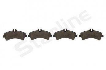 Купити BD S552 StarLine Гальмівні колодки задні Crafter (35, 50) (2.0 TDI, 2.0 TDI 4motion, 2.5 TDI) 