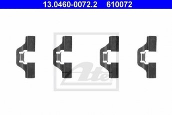 Купить 13.0460-0072.2 ATE Ремкомплект тормозных колодок Citroen C3 (1.4, 1.6)