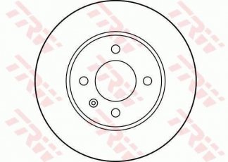 Купити DF1532 TRW Гальмівні диски Пассат (Б3, Б4) (1.6, 1.8, 1.9)