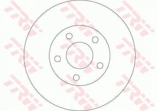Купити DF4316 TRW Гальмівні диски X-Trail (2.0, 2.2, 2.5)