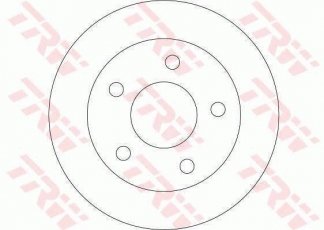 Купить DF4357 TRW Тормозные диски Альмера В10 (1.8, 2.0, 2.2)