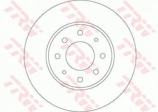Купить DF4345 TRW Тормозные диски Galant (6, 7, 8) (2.0, 2.4, 2.5)