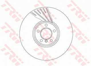 Тормозной диск DF6623S TRW фото 2