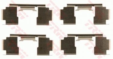 Купить PFK397 TRW Ремкомплект тормозных колодок Civic (1.4, 1.5, 1.6, 2.0)