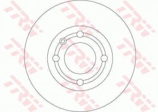 Купить DF4062 TRW Тормозные диски Кордоба (1.0, 1.4, 1.6, 1.8, 1.9)