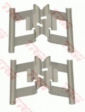 Купити PFK718 TRW Ремкомплект гальмівних колодок Touareg (3.0, 3.6, 4.1, 4.2)