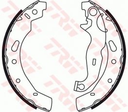 Купити GS8787 TRW Гальмівні колодки задні Mazda 2 (1.3, 1.4, 1.5, 1.6) 