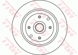 Купити DF1621 TRW Гальмівні диски Вектра А (2.0, 2.5)