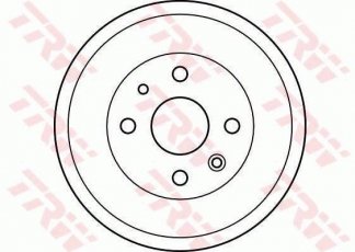 Купить DB4279 TRW Тормозной барабан Mazda 2 (1.5, 1.5 i)