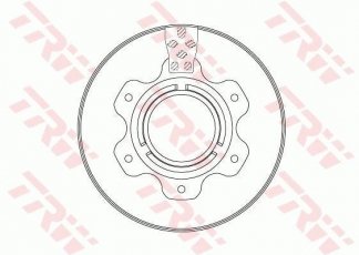 Купить DF6743S TRW Тормозные диски Варио (2.9, 4.2, 4.3)
