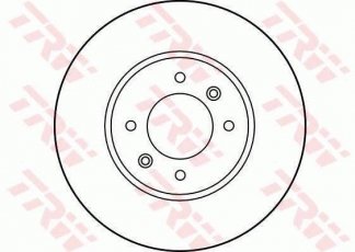 Купити DF1031 TRW Гальмівні диски Espace (1, 2) (2.0, 2.1, 2.2)