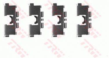 Купити PFK226 TRW Ремкомплект гальмівних колодок Санні (1.0, 1.3, 1.4, 1.5, 1.6)