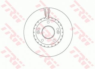 Купить DF6628 TRW Тормозные диски Элантра (1.6, 1.6 CRDi, 1.8)