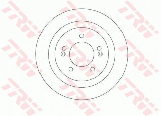 Купить DF6367 TRW Тормозные диски Hyundai i40 (1.6, 1.7, 2.0)