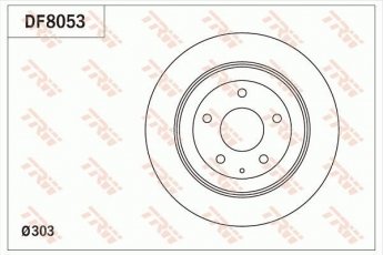 Купить DF8053 TRW Тормозные диски СХ-5 (2.0, 2.2)