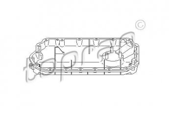 Купити 112 023 Topran Картер двигуна Audi A4 B5 (2.4, 2.6, 2.8)