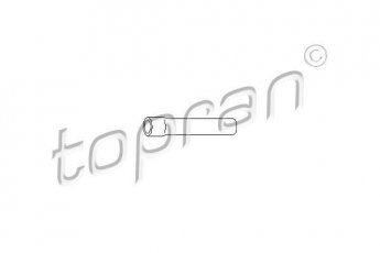 Купить 101 035 Topran Патрубок радиатора Джетта 1 (1.5, 1.6, 1.8)