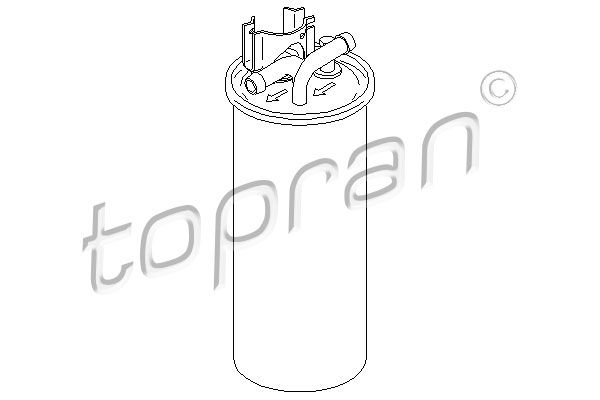 Топливный фильтр 110 935 Topran –  фото 1