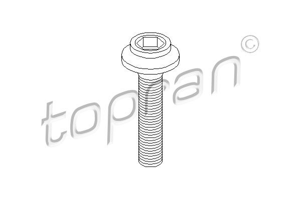 Купить 108 139 Topran - Болт, фланец карданного вала